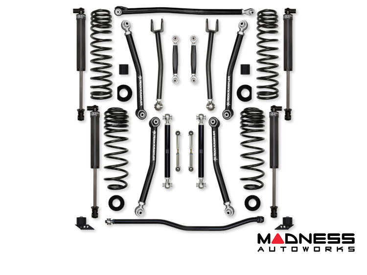 Jeep Wrangler JL Lift Kit - Rock Krawler - X Factor (No Limits) - `21-`25 Jeep Wrangler JL Lift Kit - Rock Krawler - X Factor (No Limits) - `21-`25